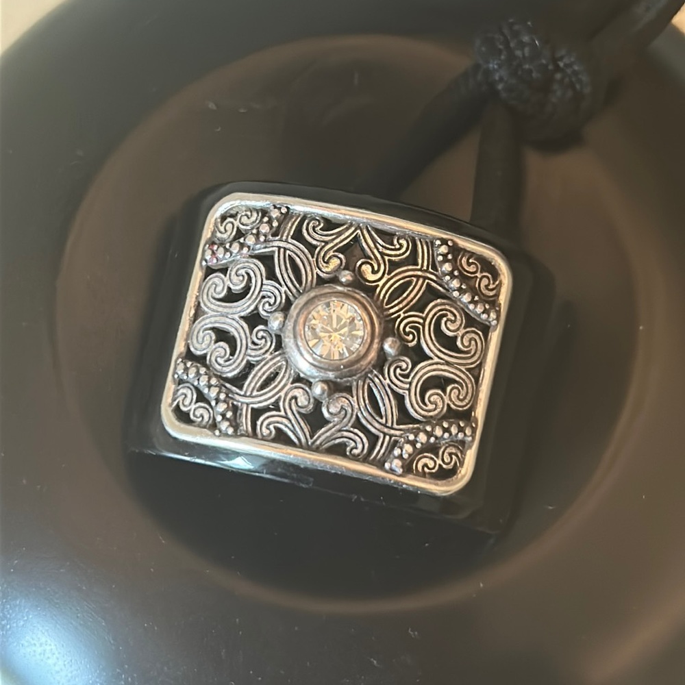 Brighton Hair Accessories piece silver/black - Picture 3 of 8